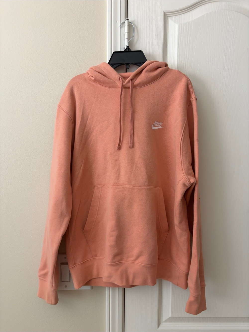 Nike Peach/Pink Pullover Hoodie